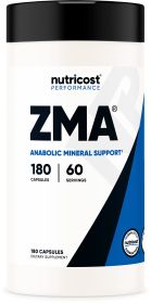 ZMA Capsules (490 MG) (180 Capsules)