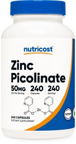 Zinc Picolinate Capsules (50 MG) (240 Capsules)