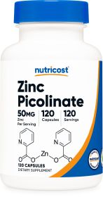 Zinc Picolinate Capsules (50 MG) (120 Capsules)